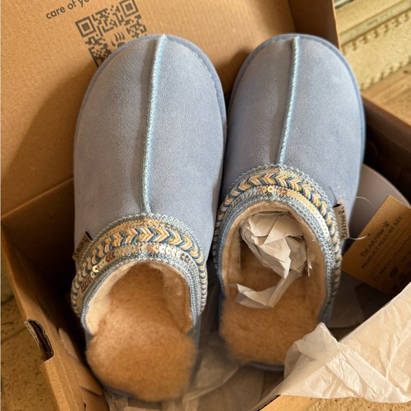 BEARPAW Women's Blue Slippers - Picture 2 of 5